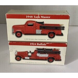 READERS DIGEST FIRE TRUCKS-LOT OF 2-1999